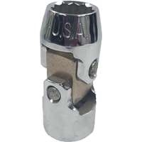 SK Hand Tool 40561 - 11mm 12PT Flex Chrome Socket - 3/8" Drive